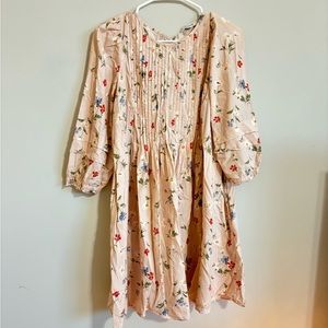 Madewell floral Pintuck dress!